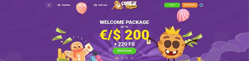 Website Cookie Casino